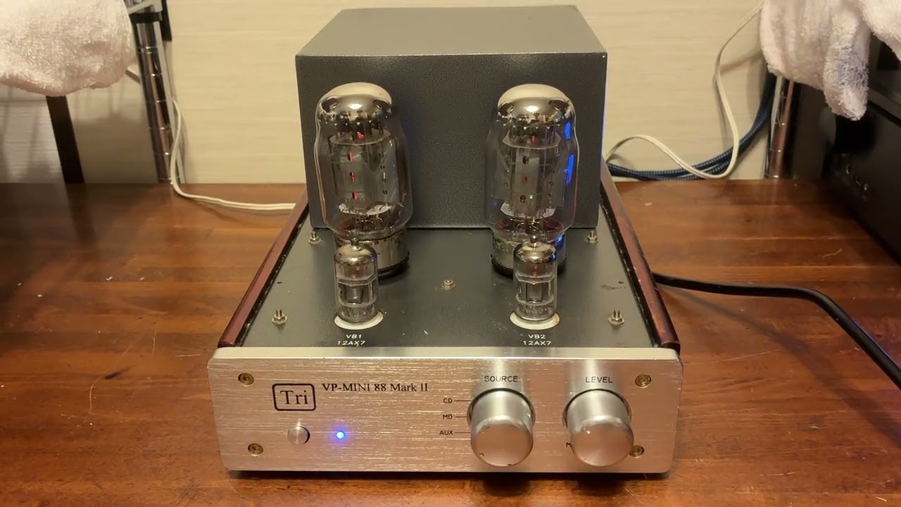 オーディオ試聴動画 Triode VP-mini88 markⅡ 真空管アンプ KT88