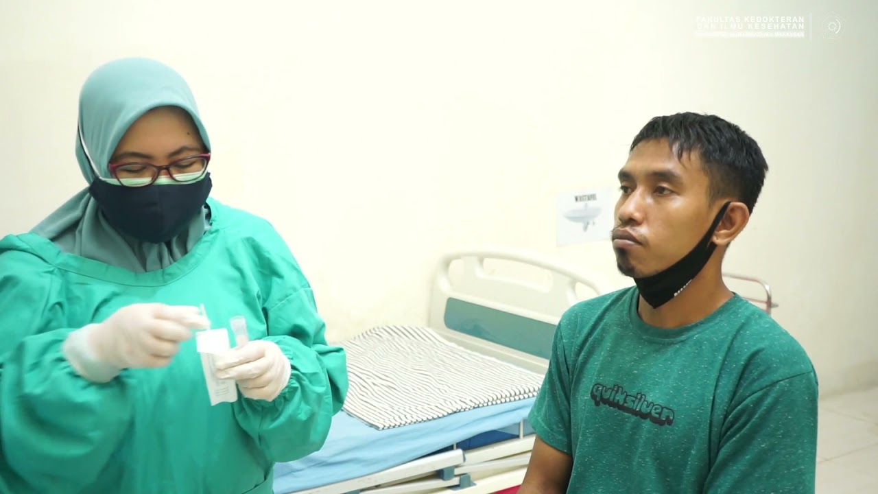 CSL II - Teknik Pengambilan Usap Tenggorok Throat Swab