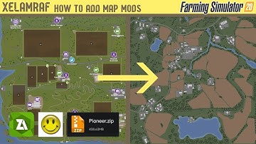 How to add Map mod in Farming Simulator 20