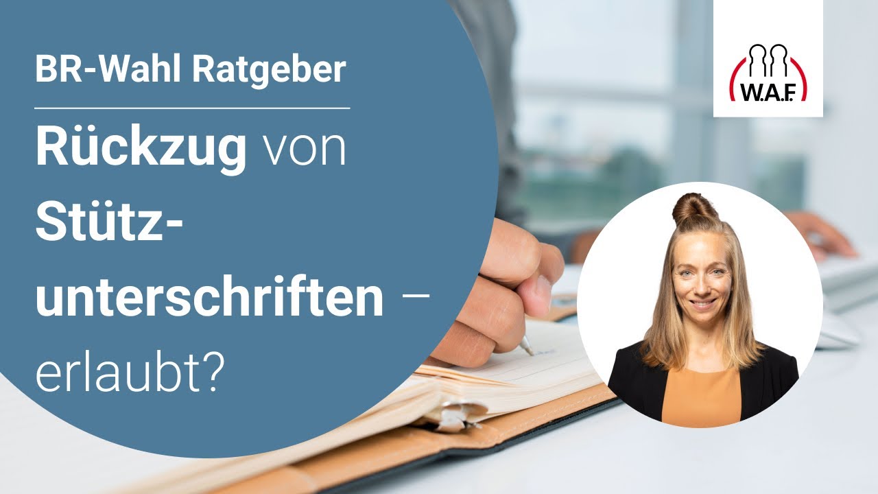 Betriebsratswahl: Stütz-Unterschrift zurückgezogen