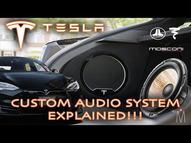 Custom Stereo Systems Custom Audio System In The Trunk Of A Sports Car