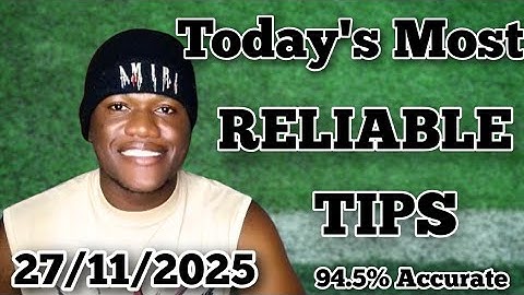 FOOTBALL PREDICTIONS TODAY 27/11/2025 SOCCER PREDICTIONS TODAY | BETTING TIPS, #footballpredictions