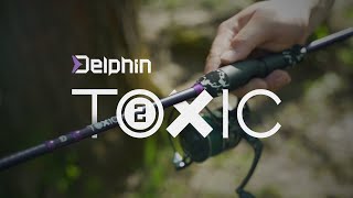 Delphin Toxic Pergető Horgászbot Medium Pergető Horgászbot 213cm 5-25g 2Részes videó
