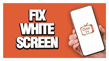 How To Fix And Solve Ome Tv White Screen ( Tutorial )