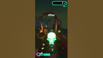 Upgraded the visuals of this little  endless runner game ✨#gameart #3d