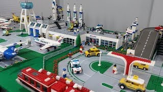 Huge 32 Square Foot Lego Airport
