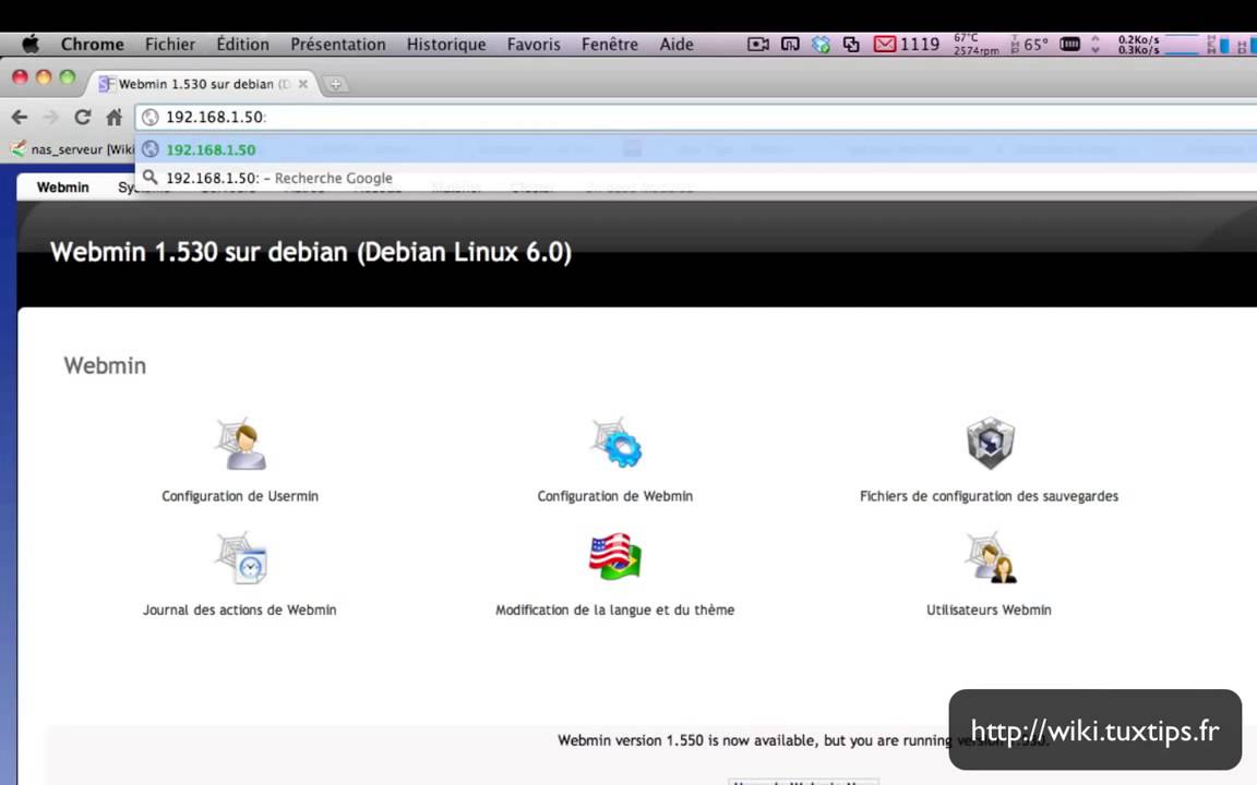 debian 6 on nas buffalo LS XHL - YouTube