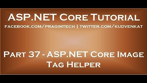 ASP NET Core Image tag-helper