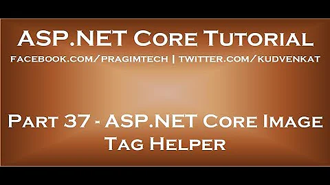 ASP NET Core Image tag helper