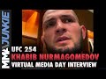 Khabib Nurmagomedov says he'll finish Justin Gaethje | UFC 254 interview