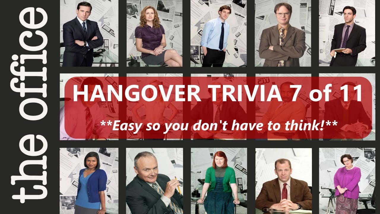 The Office Trivia Quiz / 7 of 11 Easy Quizzes For Your New Year's Day