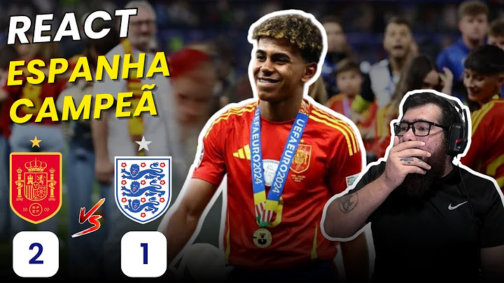 React Espanha 2x1 Inglaterra | Melhores momentos | Gols | Final Eurocopa