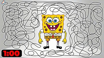 1 Minute Timer Bomb - SPONGEBOB