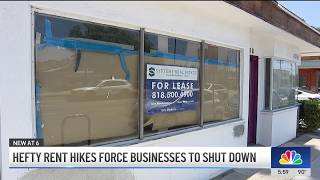 From $1,200 to $3,000. Rent increases shut down some LA shops
