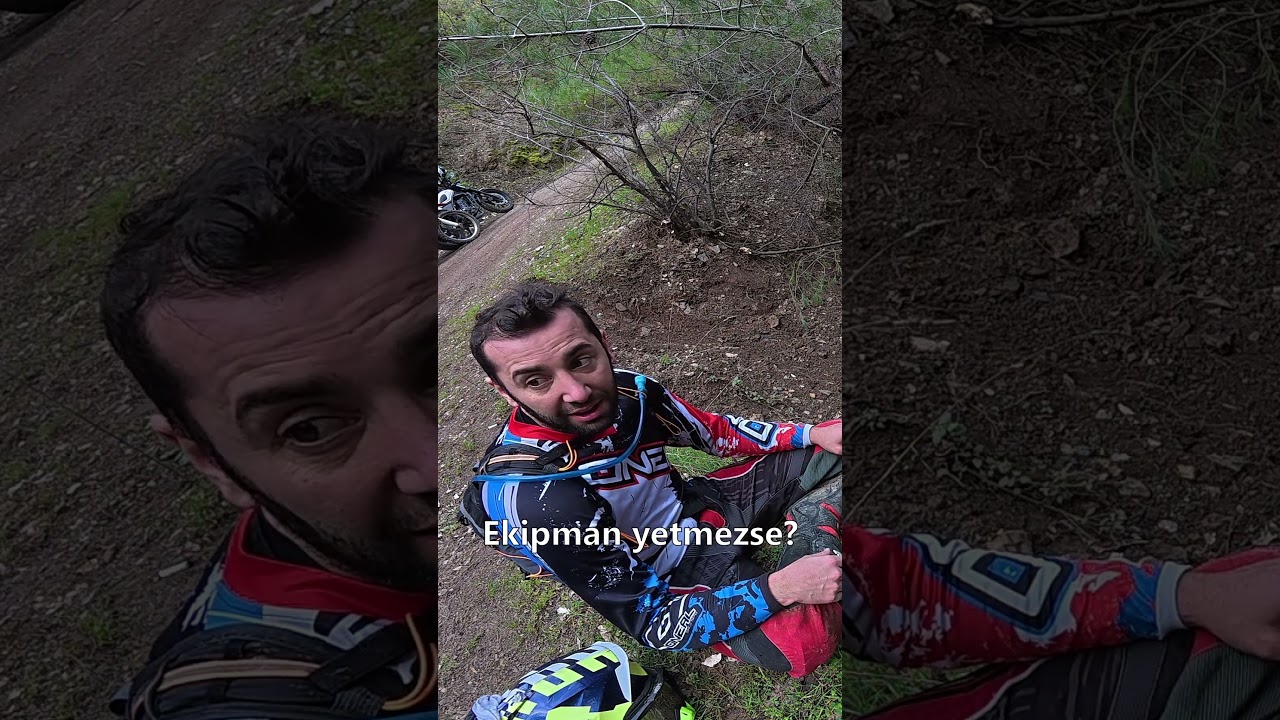 Ekipman yetmezse 🤣 