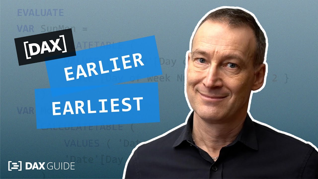 EARLIER EARLIEST DAX Guide YouTube