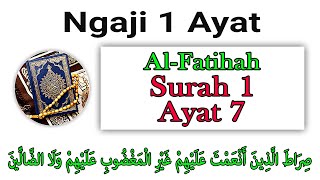 Surah 1 Al-Fatihah Ayat 7: Jalan yang Diberkahi Allah