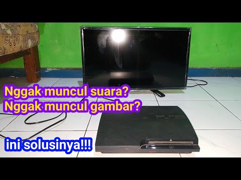 Cara menghubungkan PS3 ke TV LED 100% berhasil