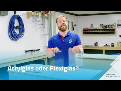 Video: Kann Plexiglas als Tischplatte verwendet werden?