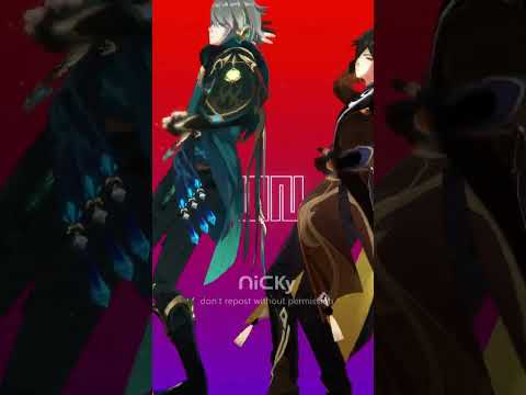 MMD 原神 Genshin Impact G I DLE 퀸카 Queencard Genshinimpact