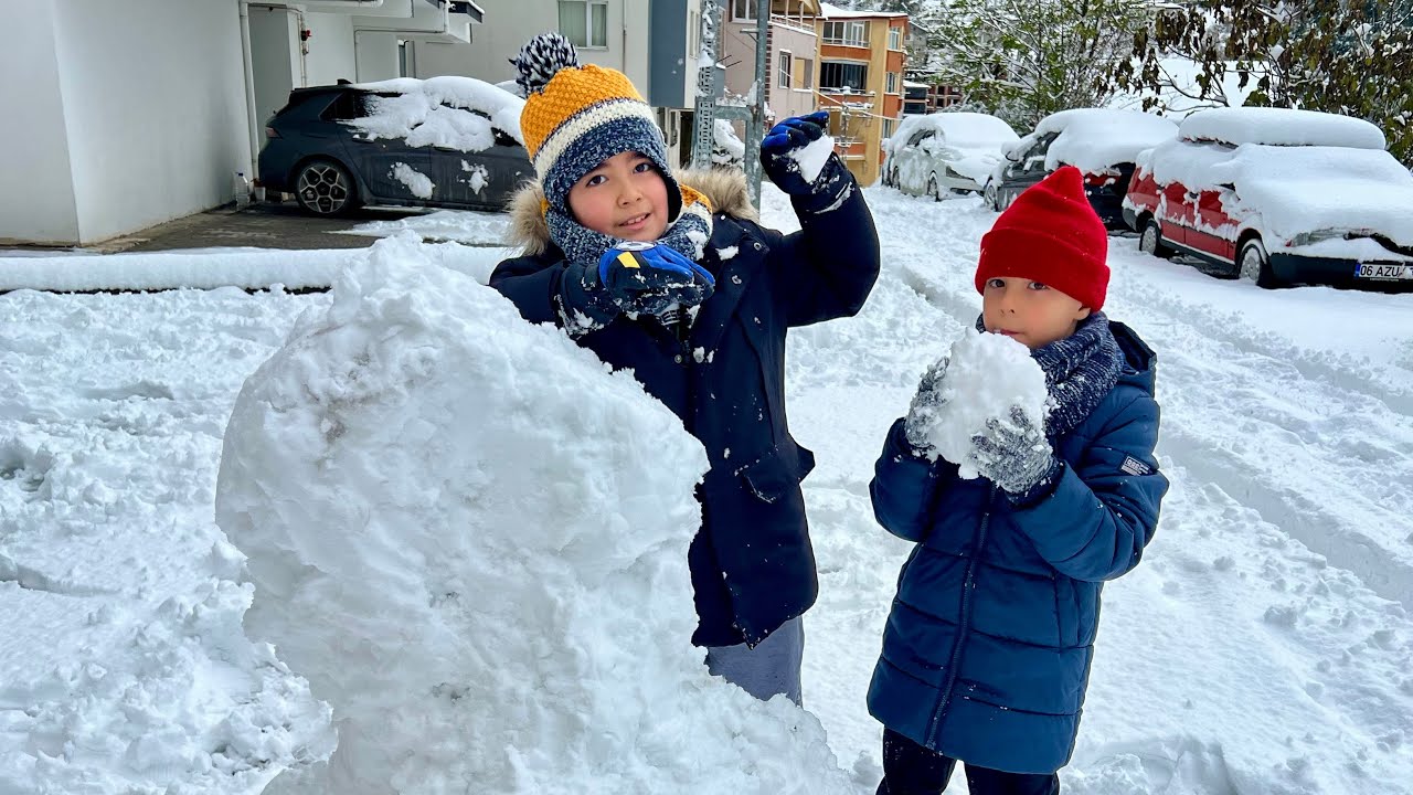 KAR YAĞDI DEVRAN İLE ONUR KARDAN ADAMI PARÇALADI !!