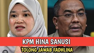 Fadhlina harus jawab apa yang berlaku di kpm