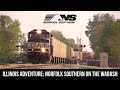 Illinois Adventure: Norfolk Southern Trains on the Wabash