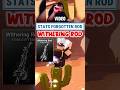 BAHAS STATS WITHERING ROD FORGOTTEN DI NEW UPDATE FISH IT #fishit #shorts