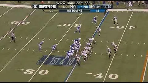 Colts VS Saints (Daniel Herron Is Too Fast)