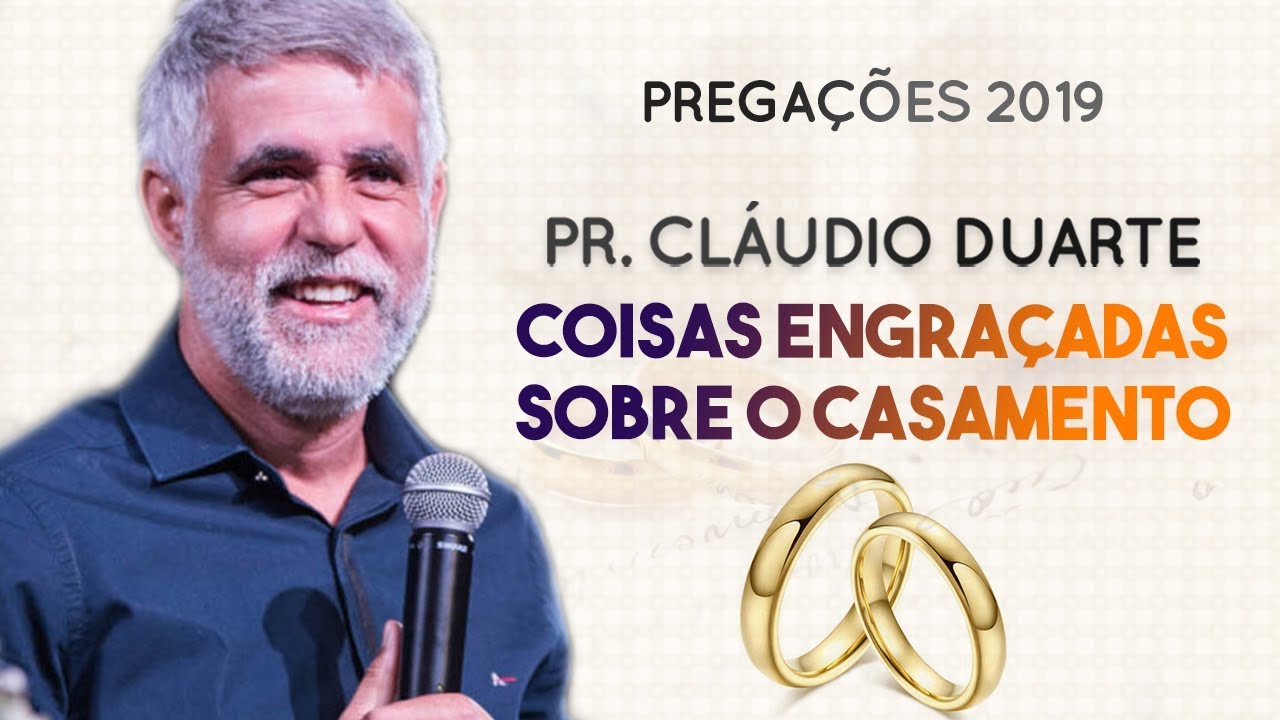 Pastor Cláudio Duarte – Coisas ENGRAÇADAS sobre o Casamentos | Palavras de Fé