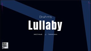 MAGD MusiK   Tutoriel piano   Brahms   Lullaby