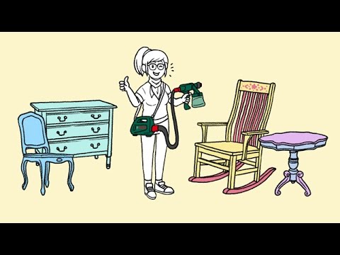 Renover Et Laquer Un Meuble Avec Le Pfs 2000 Bosch Youtube