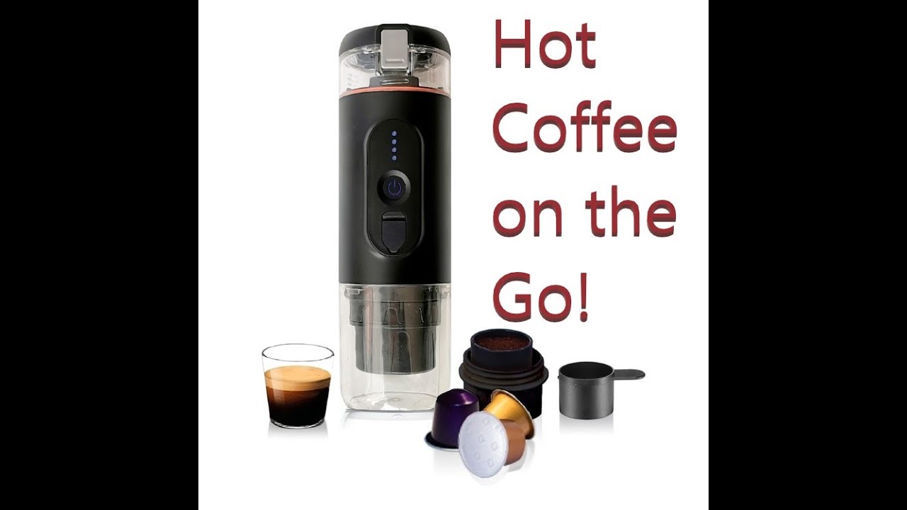 Portable Nespresso Rechargeable Coffee Maker