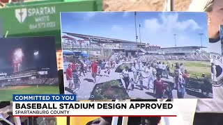 Board approves design for new baseball stadium in Spartanburg