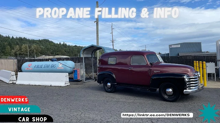 1950 Chevrolet 3100 How to Fill with Propane and Information about Propane Powered Cars