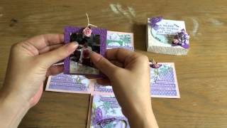 Merribox- Birthday exploding box card