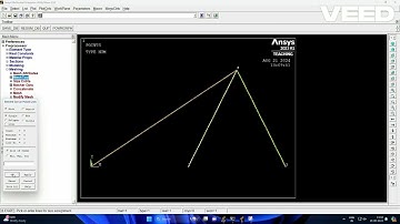 Analysis of truss on Ansys APDL 1