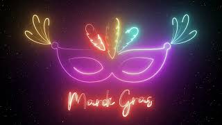 Mardi gras neon loop video background,  wallpaper, screensaver, #mardigras screenshot 2