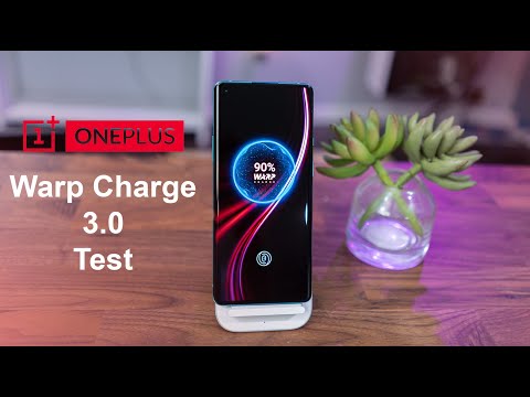 OnePlus 8 Pro Warp Charge Wireless Speed Test!