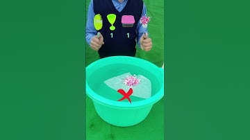 TRY TO GUESS HOW MANY TISSUE PAPER IT TOOKS! #asmrvideo #satisfying #water #experiment