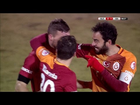 Elazığspor: 0 - Galatasaray: 1 | Gol: Lukas Podolski - atv