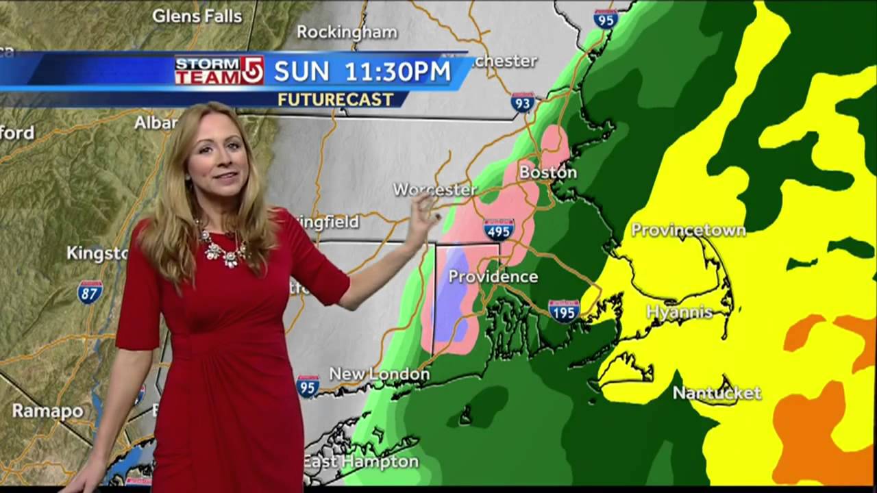 Danielle's Sunday Boston-area forecast - YouTube