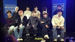 [FANCAM] Treasure sings Happy Birthday and performs 직진 Jikjin and Yellow at Iheartradio 4-15-25