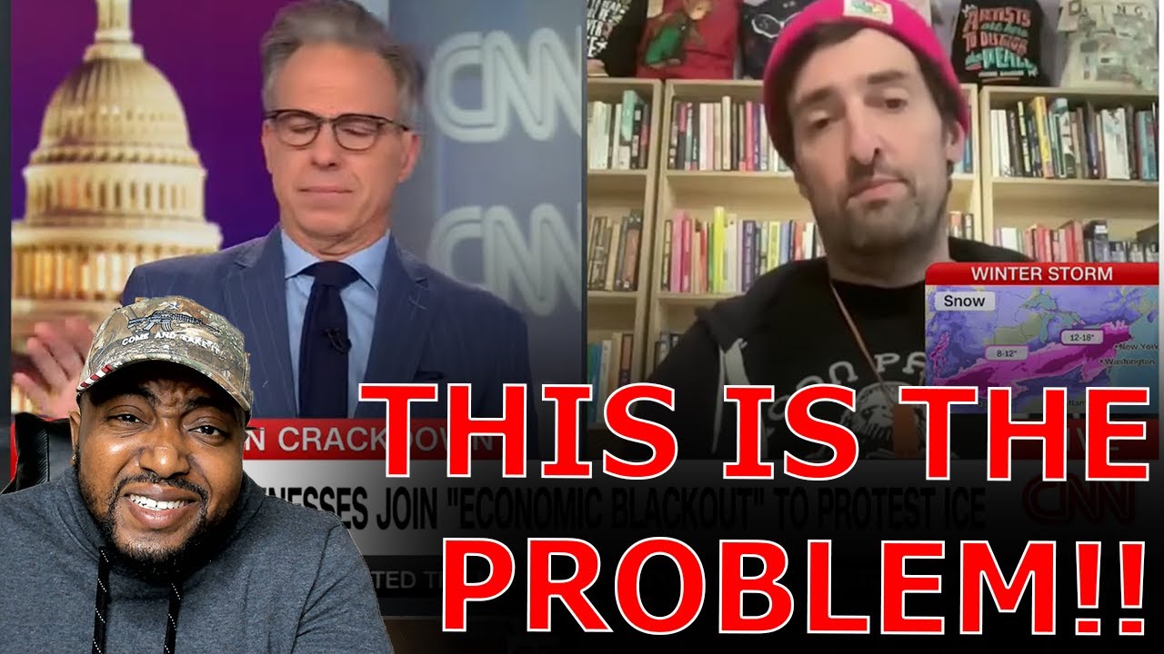 CNN Anchor STUNNED As Liberal DEMANDS STRIKE Over ICE Taking Illegals To 'Nazi Concentration Camps'