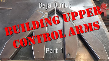 Baja Bug Build (Ep. 30): Building Upper Control Arms (Part 1)