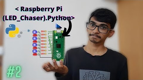 Raspberry Pi led chaser | Python | Tamil | Technical Tamizha