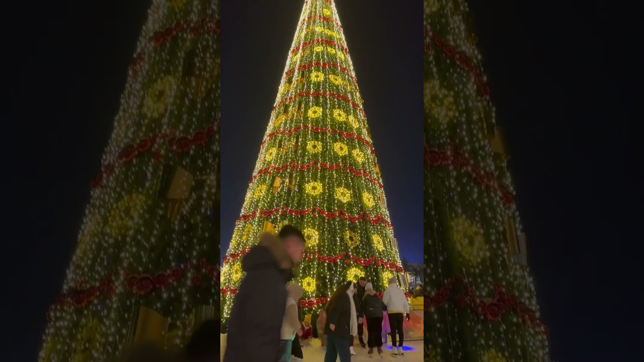 Almaty city tour. Happy New Year. Алматы. Зима Kazakhstan  