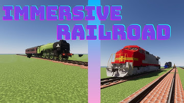 Immersive Railroad Mod