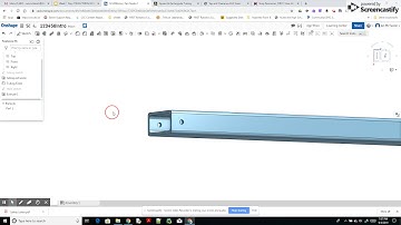 onShape intro - adding holes