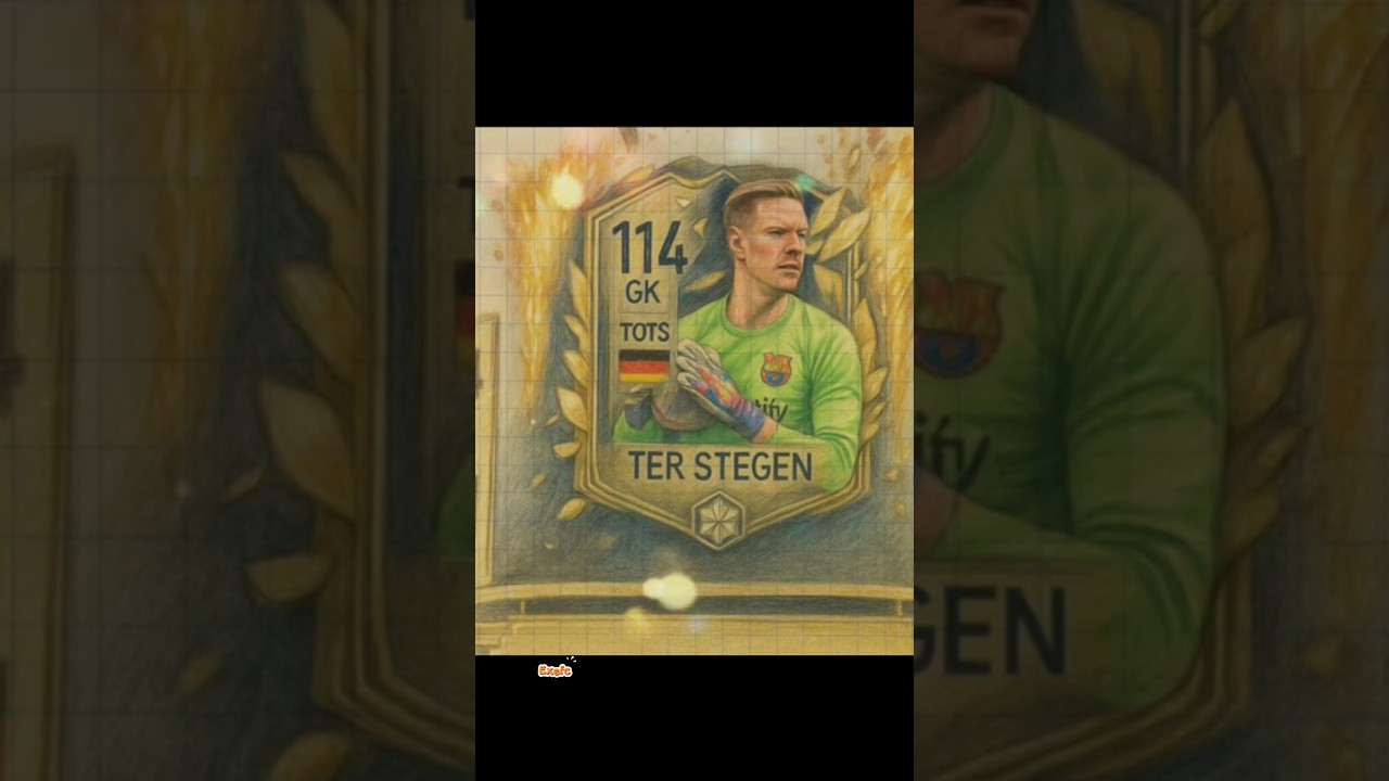 pack opening ter Steven 2024 FIFA mobile card